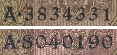 10 marek 1916 - dwa rodzaje numeratora