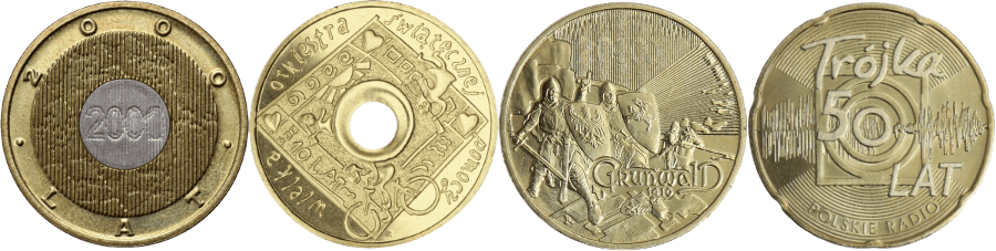 4 ciekawe monety Nordic Gold