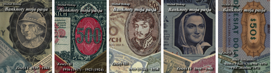 Banknoty moja pasja - Michał Biskup