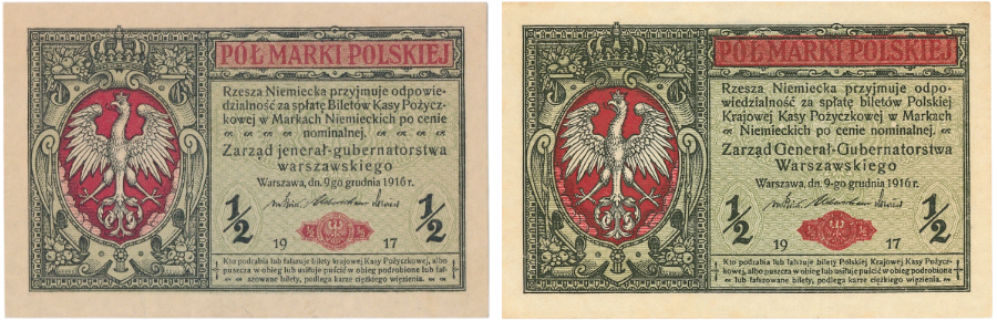 Dwie odmiany jenerał i Generał