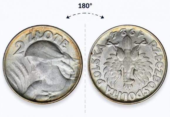 2 złote 1924 - Filadelfia