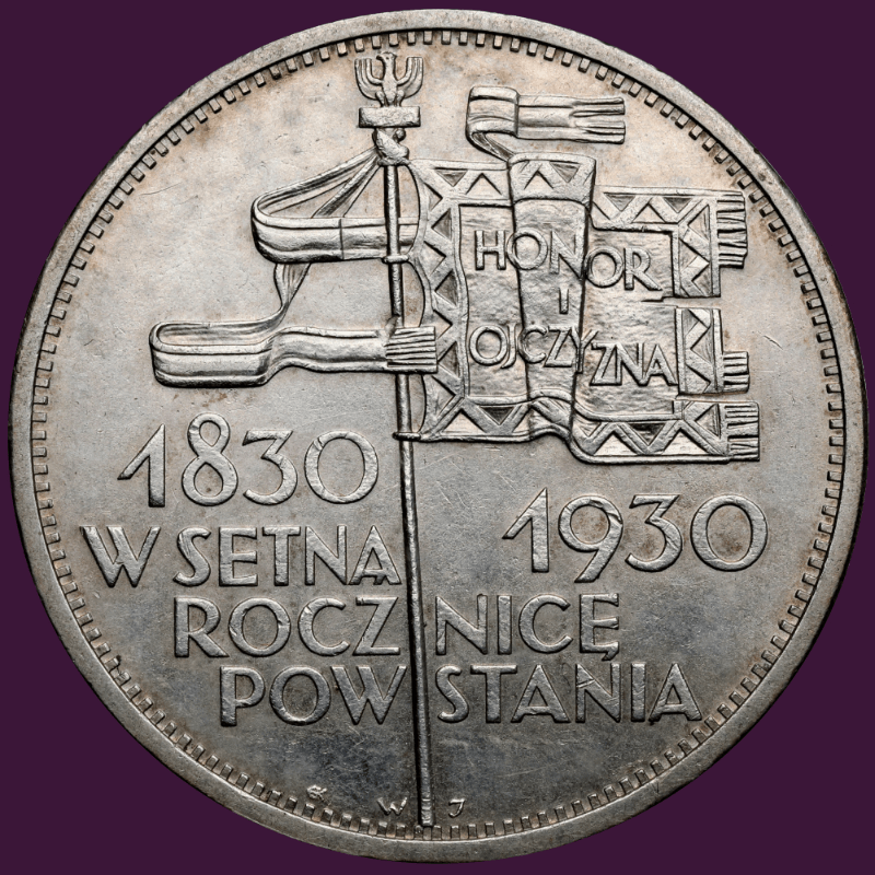 Sztandar - stempel płytki