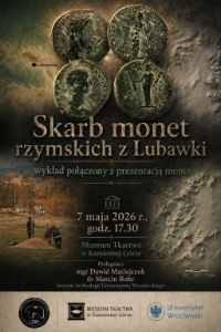 Skarb monet rzymskich z Lubawki - plakat