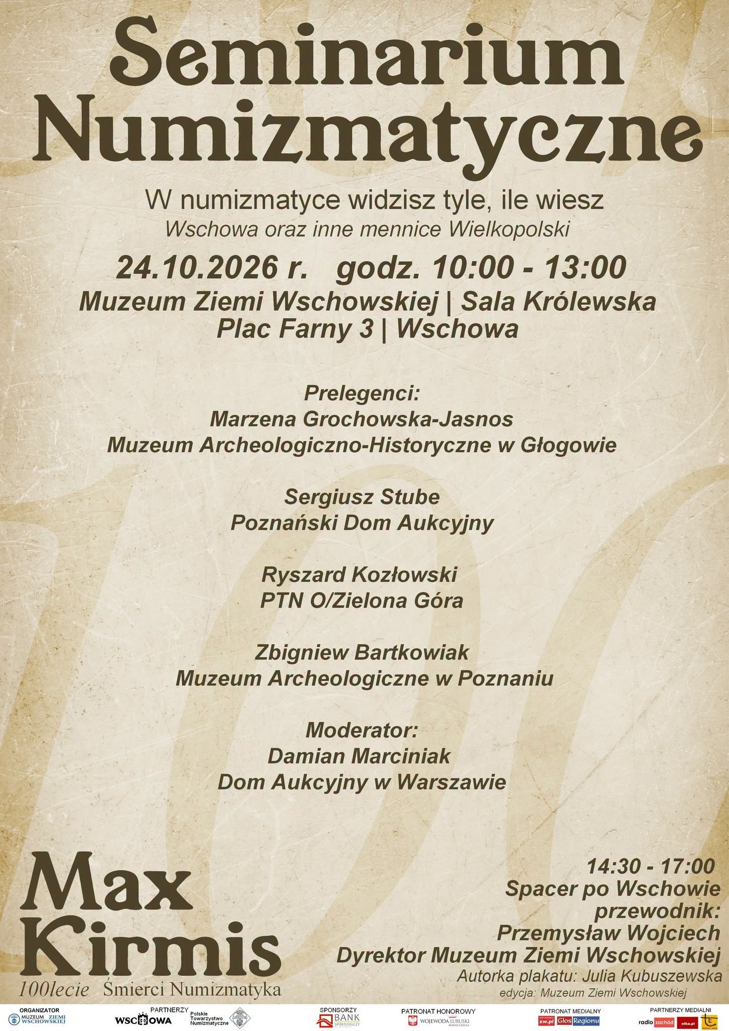 W numizmatyce widzisz tyle ile wiesz - plakat wydarzenia