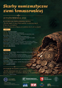 Skarby monet - plakat wystawy