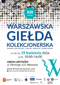 Warszawska Giełda Kolekcjonerska - plakat