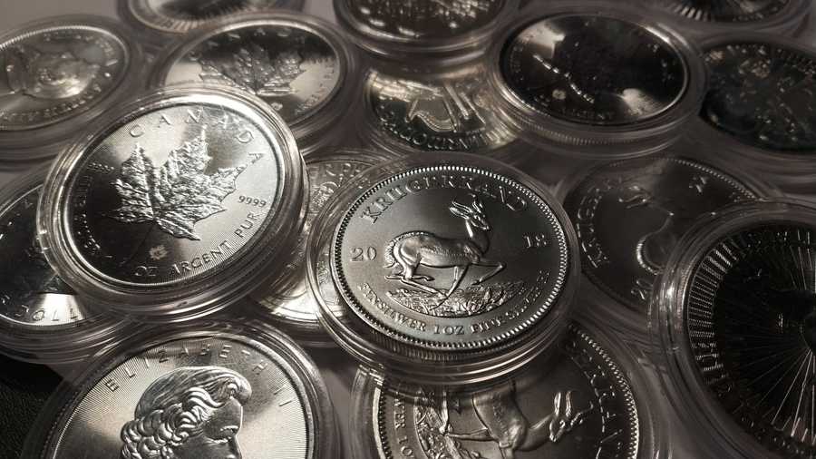 srebrne monety bulionowe
