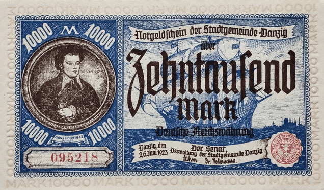 1000 marek 1923 - WMG