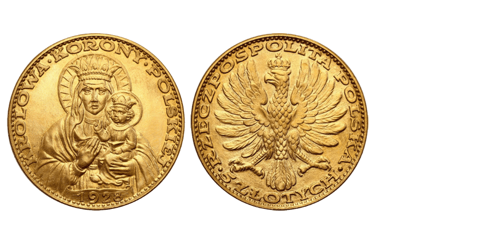 Prywatna emisja „monet” Walerego Amrogowicza.